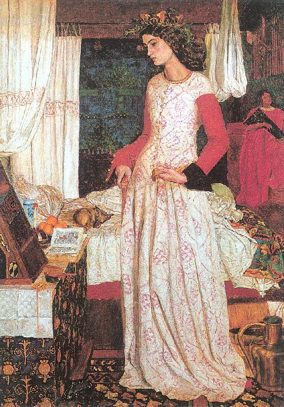 Morris, William Queen Guenevere oil painting picture